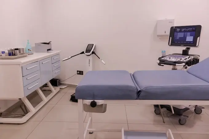 Salle de soins du cabinet Dr Siham Bennis à Guéliz, Marrakech